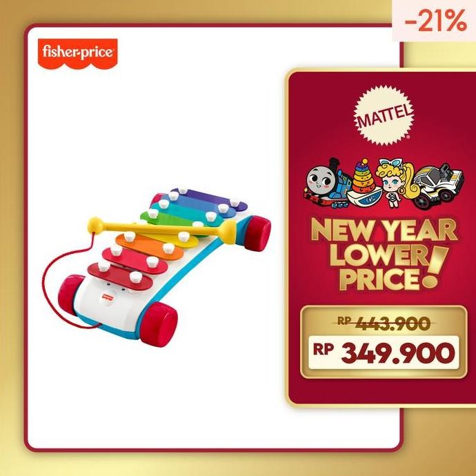 Fisher-Price Classic Xylophone - Mainan Edukasi Bayi