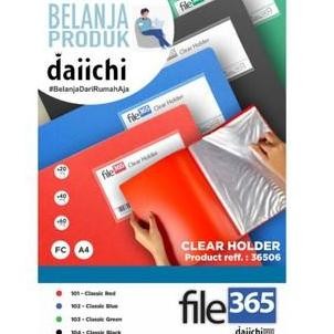 

Original Map Clear Holder Daiichi A4 60 Lembar - Folder Dokumen