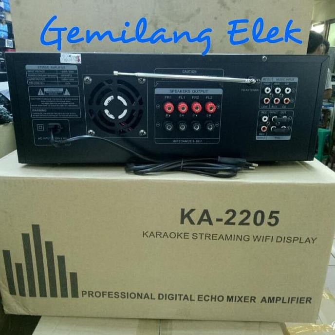 JB Power Amplifier Karaoke SANSUI BT-2205 Bluetooth None