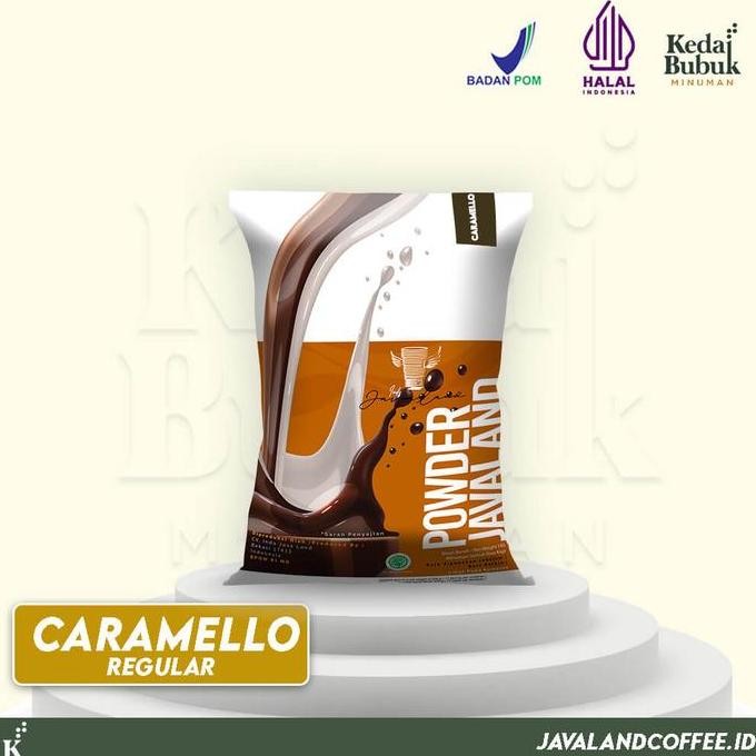 

Baru Caramello Bubble Drink Powder 1Kg - Bubuk Minuman Rasa Karamel Kekinian
