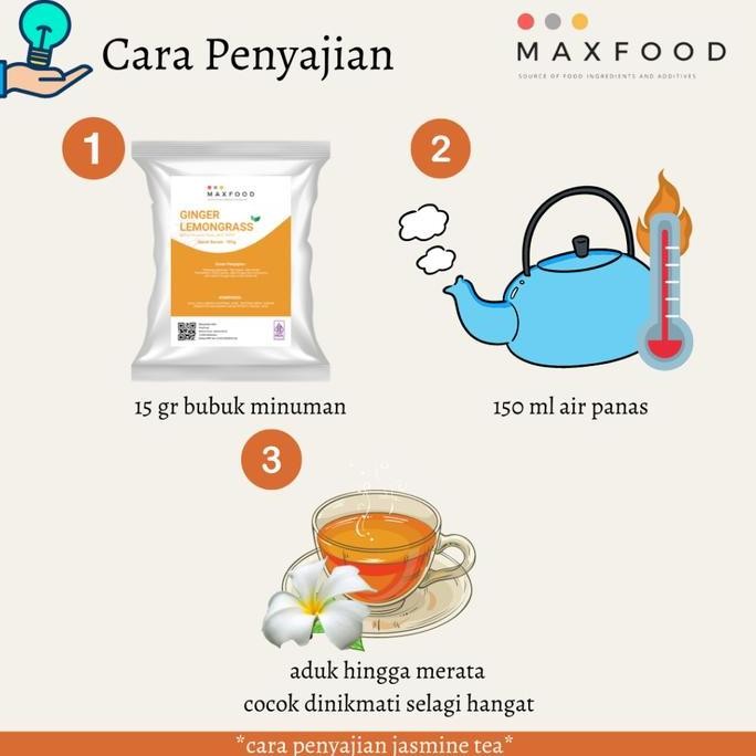 

Baru Maxfood Bundle Bubuk Teh Lemon Tea + Jasmine Tea 1Kg - Serbuk Minuman Teh Buah Kekinian