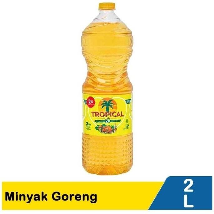

minyak goreng tropical 2 liter botol - Minyak Sayur Kemasan