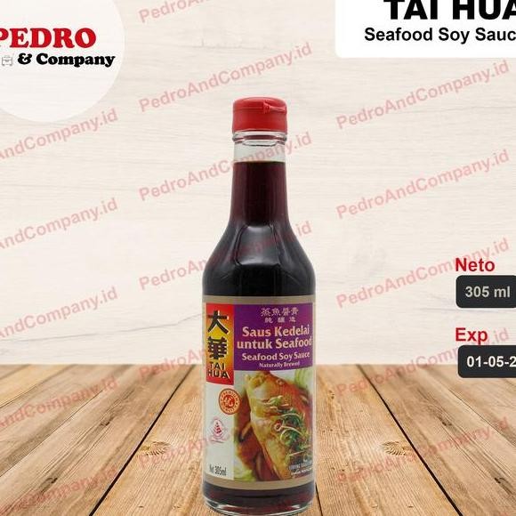 

Tai Hua Seafood Soy Sauce 305 Ml Kecap Saus Tim Ikan