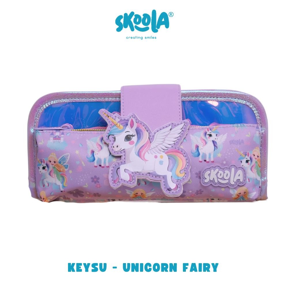 

Terlaris Skoola Tempat Pensil Lipat 3 Pencil Case Threefold Anak Perempuan Lucu Unicorn Fairy Cupcake - Pensy He-146