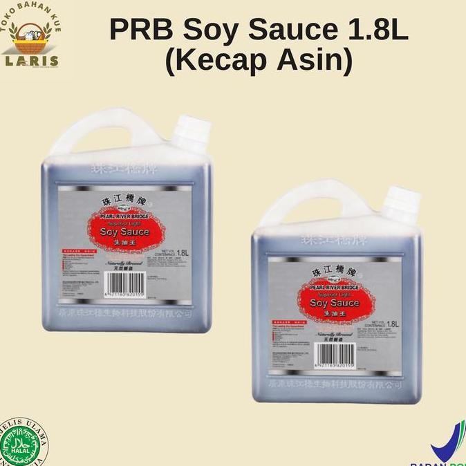 

Pearl River Bridge Soy Sauce 1.8L ( PRB Kecap Asin )