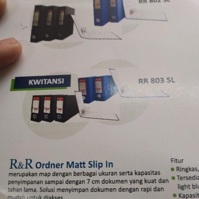 

Odner Rr Kwitansi Kode Rr 803 Sl Isi 12