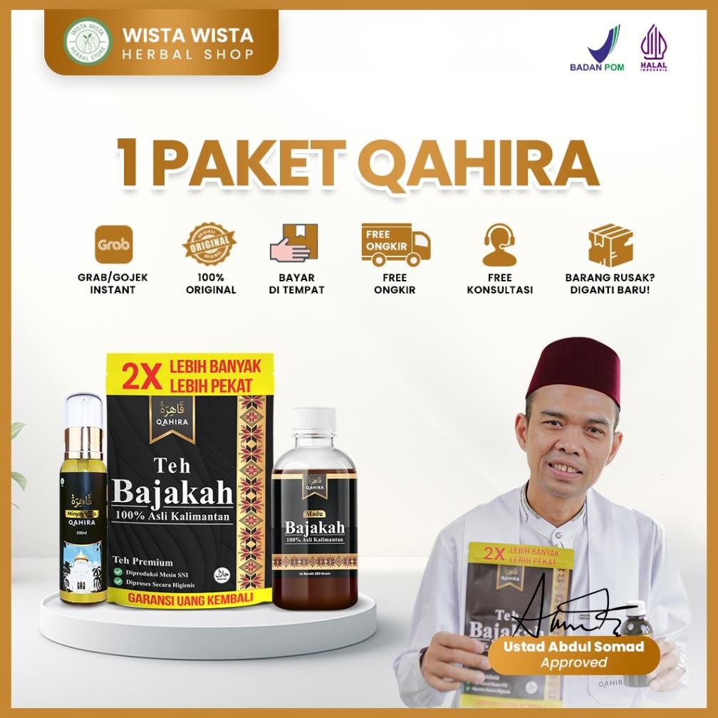 

SALE! QAHIRA TEH BAJAKAH HERBAL ORIGINAL | 1 PCS | TEH AKAR BAJAKAH UNTUK IMUN & PENYAKIT KRONIS