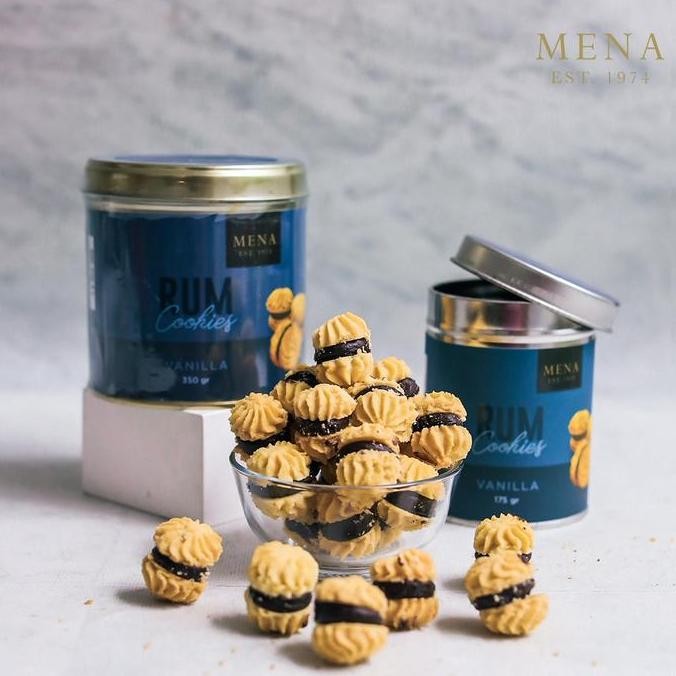

RUM COOKIES - VANILLA (Large) by Mena Cookies