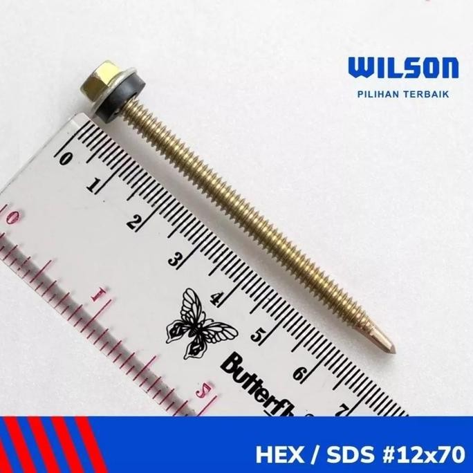 Baut Roofing Baut Baja Ringan Skrup Baja Ringan Skrup Roofing 7 Cm 7Cm Kualitas Terbaik Harga Termur