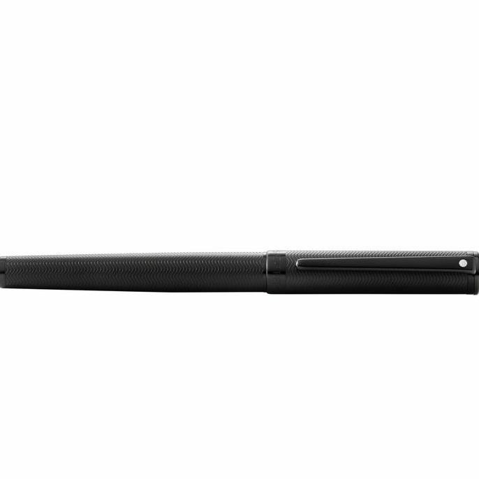 

Sheaffer Intensity Engraved Matte Black Pvd Fountain Pen Kualitas Terbaik Harga Termurah