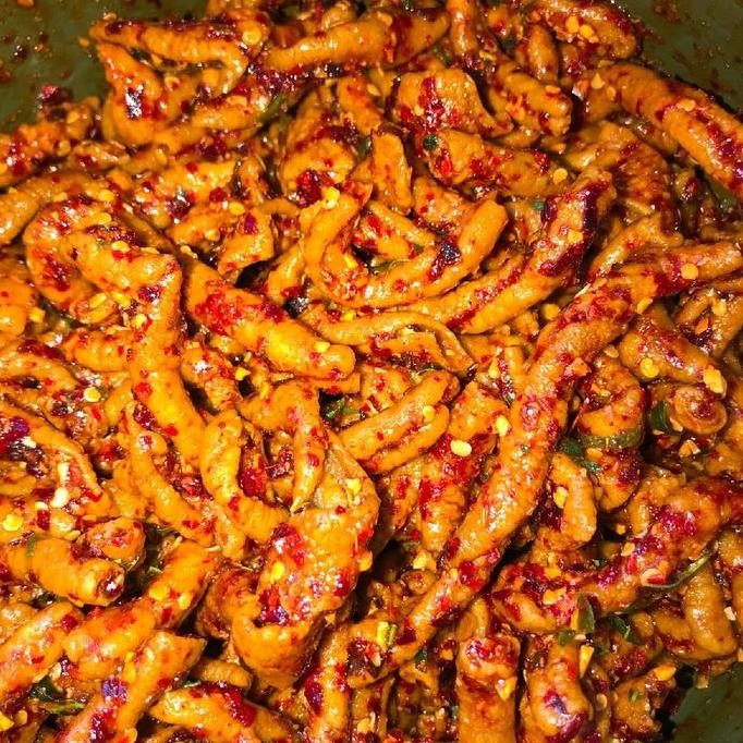 

KRIPIK USUS SULTAN PEDAS DAUN JERUK 1KG Snacks keripik snack murah crispy cemil an