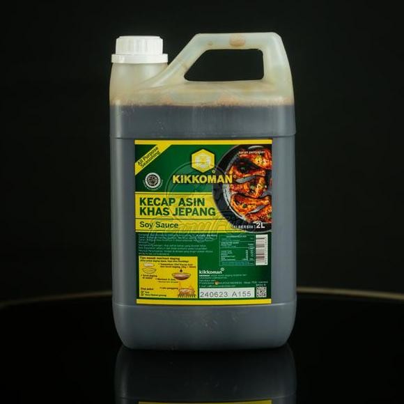 

Kikkoman Soy Sauce Kecap Asin Jepang 2L