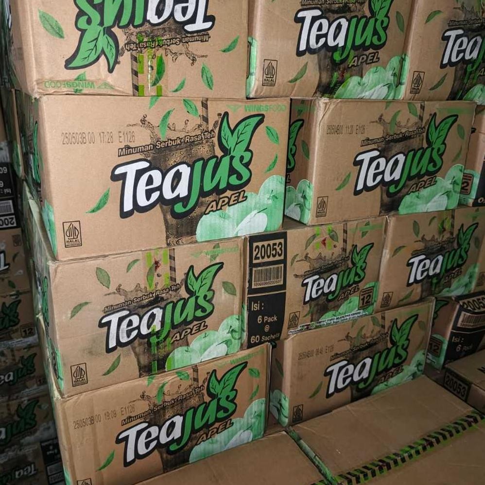 

SALE! TEA JUS SACHET ALL VARIAN - 1 DUS MINUMAN TEH CELUP RASA BUAH SEGAR