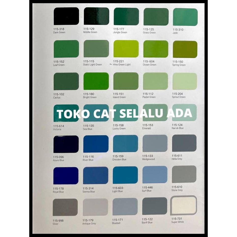 

CAT FTALIT GLOSS 1 KG - CAT MINYAK / CAT KAYU BESI ( SEMUA WARNA)