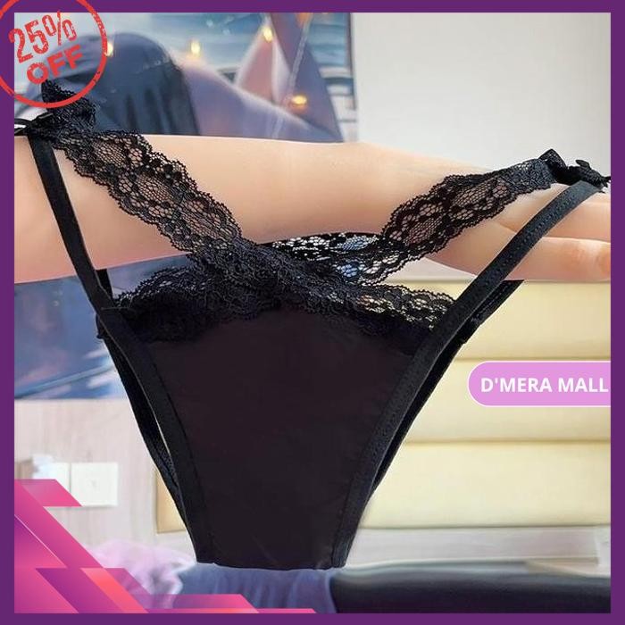 CELANA DALAM SEXY  HOLLOW PANTIES CROSS STRAP CD WANITA LOW WAIST C BAGUS 