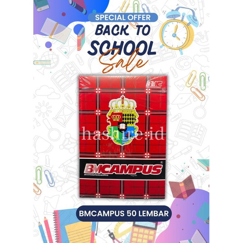 

Siap Kirim Buku Tulis BMC Campus 50 Lembar - Buku Sekolah Murah