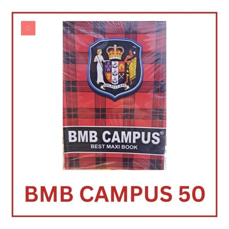 

Siap Kirim Buku Tulis BMB Campus 50 Lembar Ukuran Panjang - Buku Sekolah Harian
