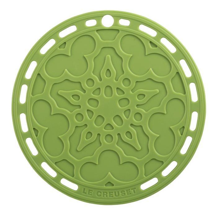 Le Creuset - Round Silicone Cool Tool Trivet, Tatakan Panci Original Dan Terpercaya