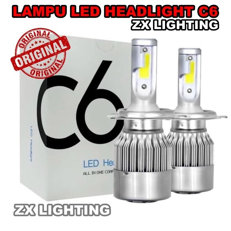 [DISKON] ORIGINAL LAMPU LED MOBIL HEADLIGHT LAMPU UTAMA MOBIL C6 H4 C6 H11 36watt| LAMPU MOBIL FOGLA