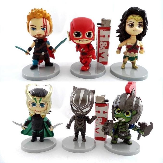 MAINAN FIGURE AVENGER CB SET 6PCS