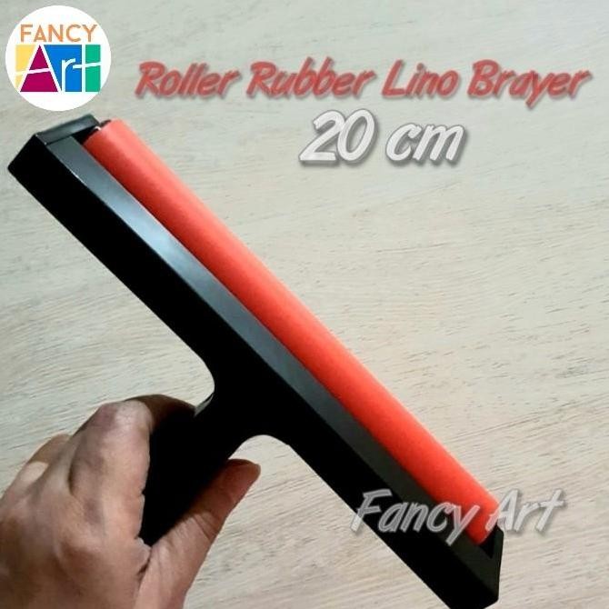 

V-Tec Roll Rubber Lino Brayer 20Cm - Roller Lukis