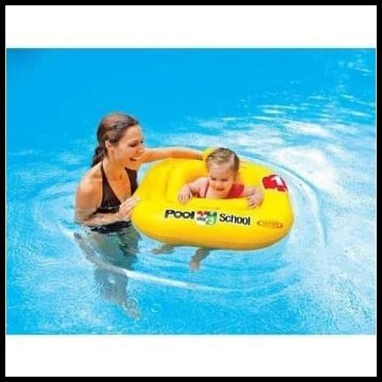 Intex Pelampung Bayi Deluxe Baby Float Pool School Step 1 56587