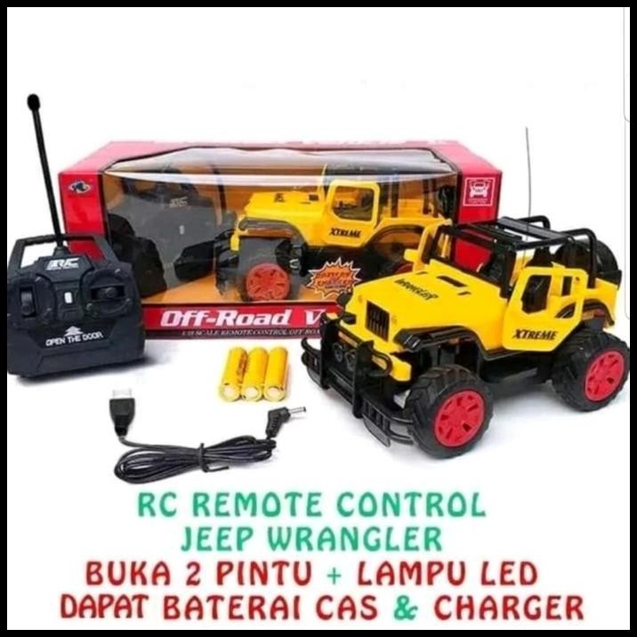 Mainan Mobil Jeep Remote Control - RC Car Jeep - RC Jeep Off Road