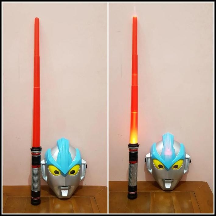 Mainan Set Pedang Topeng Ultraman - Mainan Topeng Ultraman