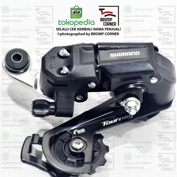 Ready SHIMANO BICYCLE RD - TOURNEY RD-TY200-GS - MEDIUM CAGE 3 x 6-7 SPEED murah