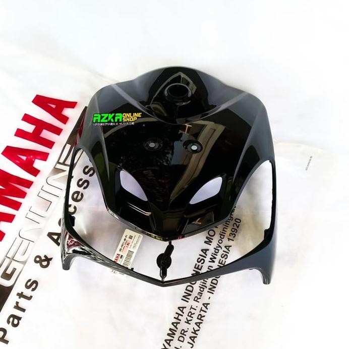 TAMENG DEPAN MIO SMILE WARNA HITAM ORIGINAL 28D-F8311-00-P1