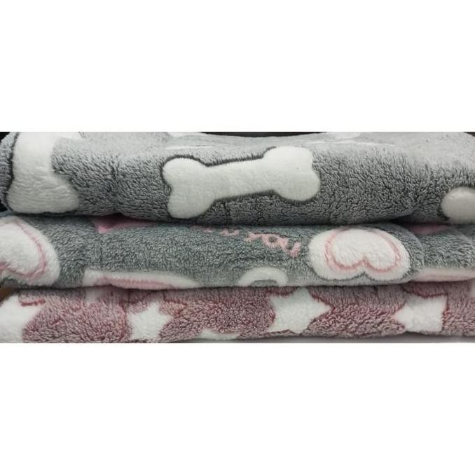 Selimut Matras Kasur Anak Anjing Motif Bintang Selimut Hewan