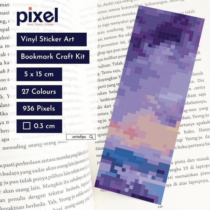 

Amethyst Sunset - Sticker By Number - By: Pixel X Lukisyuk