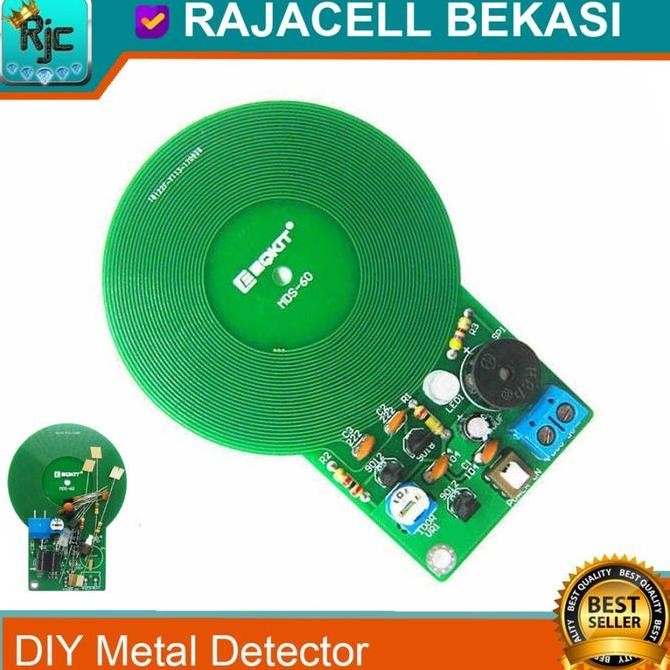 Diy Kit Metal Detector Detektor Logam Sensor Deteksi Besi Induksi