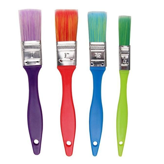 

Kuas Lukis Anak Flat Brush Melukis Bayi Alat Painting Set Lukis Gambar