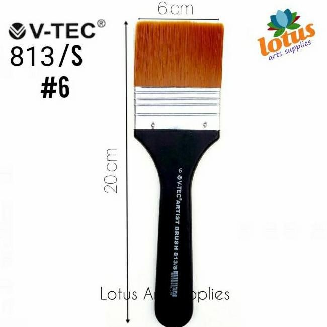 

V-Tec Kuas 813 No 6 Short