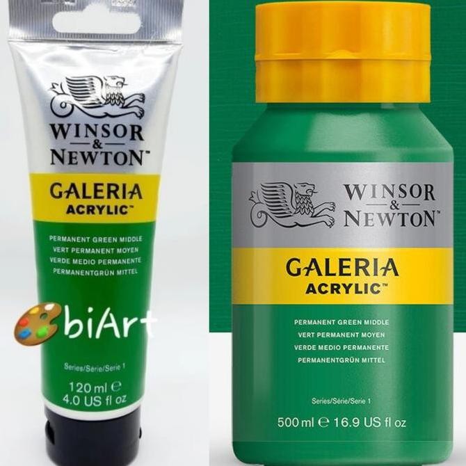 

Cat Akrilik Galeria Acrylic Colour 120 Ml Permanent Green Middle