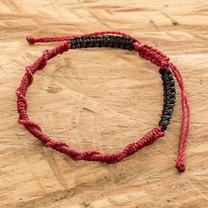 Gelang Tali Rajut Gelang Benang Rajut Gelang Jalin