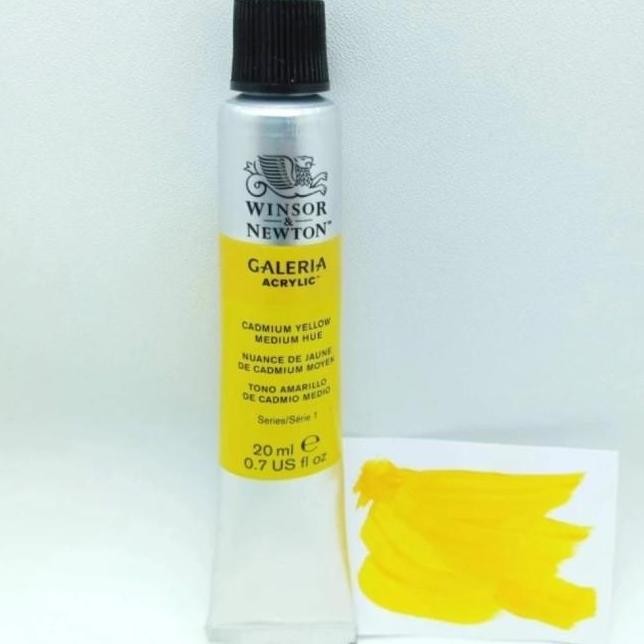 

Cat Akrilik Galeria Acrylic Colour 20 Ml Cadmium Yellow Medium Hue