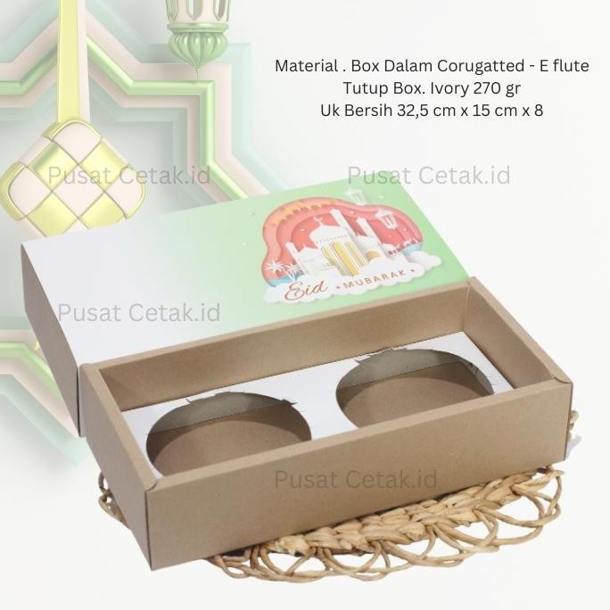 Hampers Toples bulat, Kotak Kue Kering, Dus Nastar, kemasan Lebaran TS