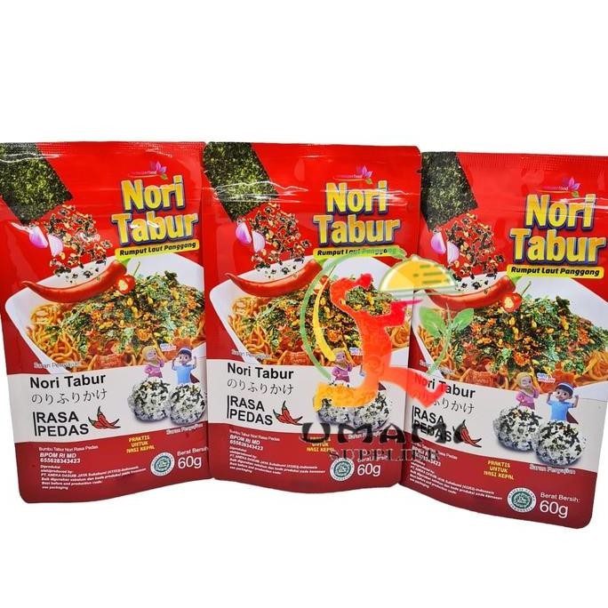 

JB Nori Tabur Rumput Laut Panggang - Rasa Pedas- 60gr None
