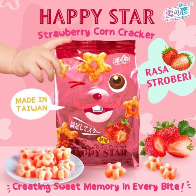 

JB HAPPY STAR CORN CRACKERS 55GR None