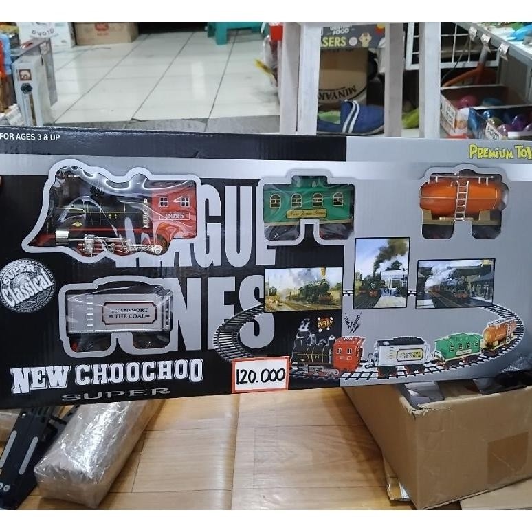 Cod Mainan Kereta Api Keluar Asap - Lokomotif Anak - Mainan Lokomotif - Mainan Kereta Api Lokomotif 