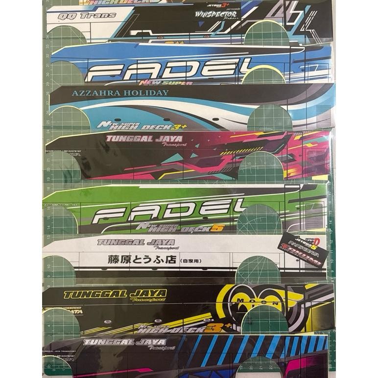 

Sale! Stiker Livery Miniatur Bus Rkc Bahan Cromo