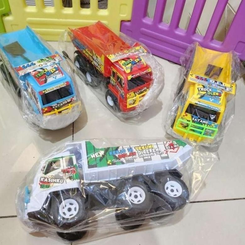Murah Meriah Mainan Anak Mobil Mobilan Truck Truk Oleng Ttd Warna Pasir Dump2