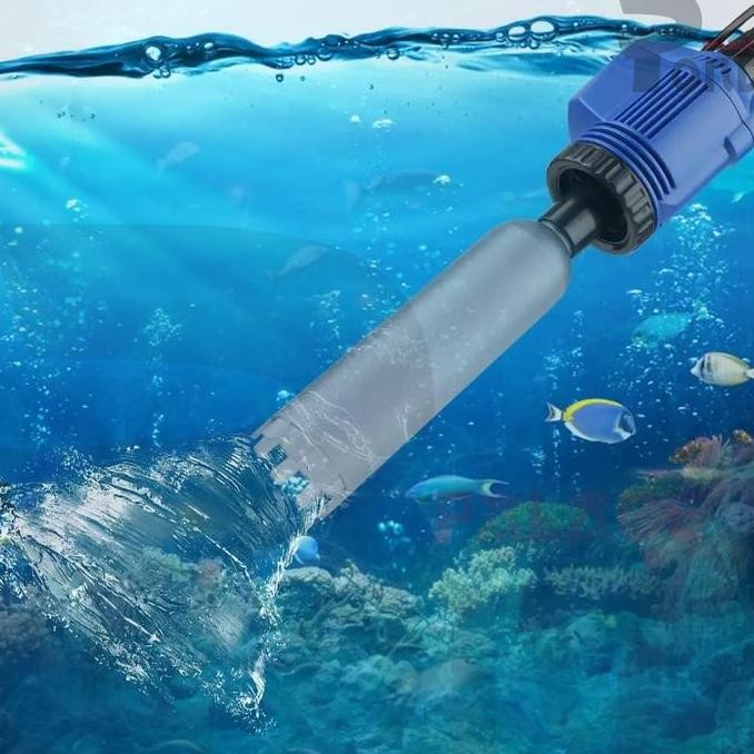 Vacum Cleaner Listrik Aquarium Sunsun Hxs02 Gravel Water Pump