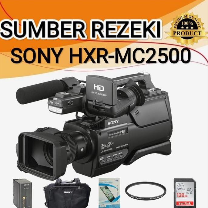 Sony Camcorder Xhr-Mc2500 / Camcorder Sony Mc2500 / Kamera Syuting