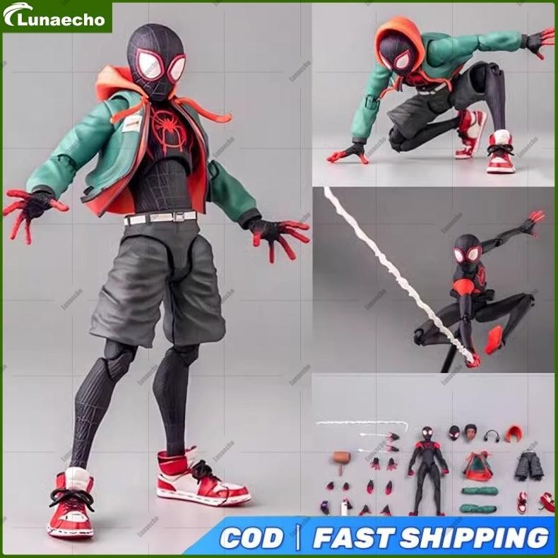 Terlaris Miles Action Figure Morales Verse Figure Spiderman