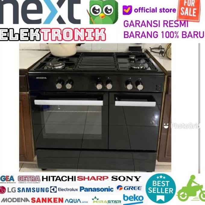 MODENA FC8943 KOMPOR GAS FREESTANDING FC 8943 OVEN NEW RESMI