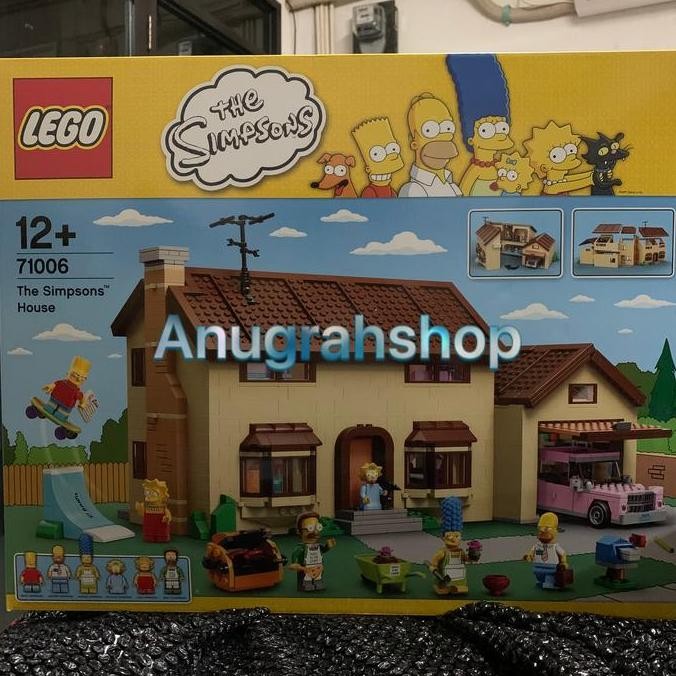LEGO 71006 THE SIMPSONS House Brand New in Box, Sealed, 100% Original LEGO
