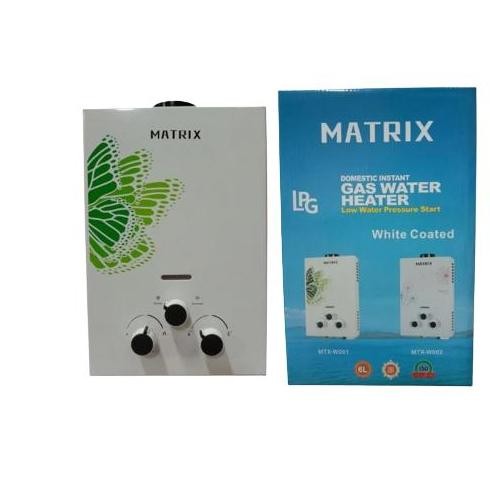 Water Heater Pemanas Air Gas Digital Finito/Matrix : W01/W02